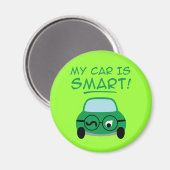 Mein Auto ist intelligent Magnet (Vorderseite/Rückseite)