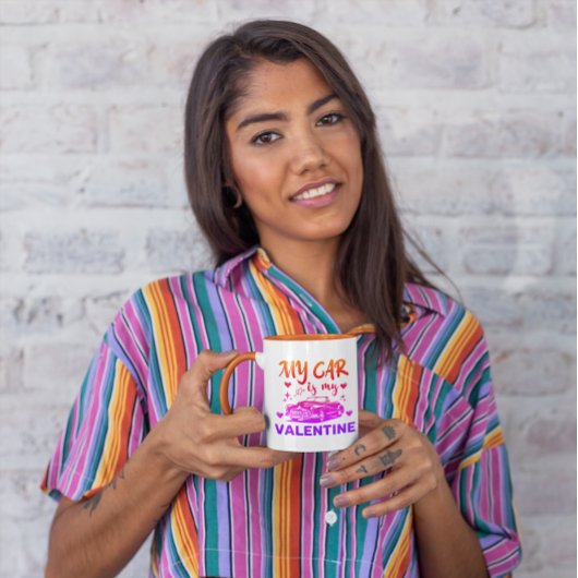 Mein Auto ist meine Valentinenkaffee-Tasse Tasse