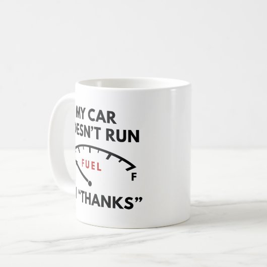 Mein Auto Kaffeetasse (Vorderseite Links)