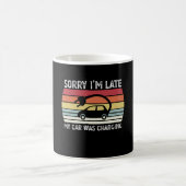 Mein Auto laste Funny Electric Vehicle EV Geschenk Kaffeetasse (Mittel)