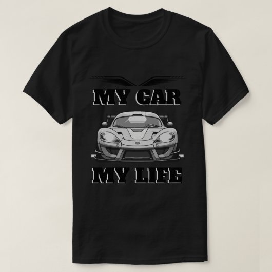 Mein Auto mein T - Shirt (Design vorne)