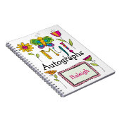 Mein Autograph Book - SRF Notizblock (Rechte Seite)