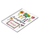 Mein Autograph Book - SRF Notizblock (Linke Seite)