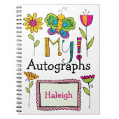 Mein Autograph Book - SRF Notizblock (Vorderseite)