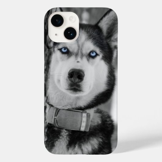 Mein Baby Blue Eyes iPhone Case (Rückseite)