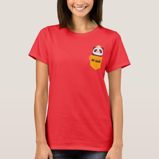 Mein Baby Damen T-Shirt (Vorderseite)