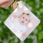 Mein Baby Foto Custom Schlüsselanhänger<br><div class="desc">Ihr Baby ist Foto auf einem Schlüsselanhänger! Laden Sie Ihr eigenes Bild hoch,  um Ihren Schlüsselanhänger für sich selbst zu kreieren oder als Geschenk an Familie,  Freunde,  Eltern und Großeltern! Das Wort Liebe in einem Karo Skript wird über Ihrem Foto angezeigt.</div>