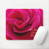 Mein Baby wird heiraten! Mousepad Pink Rose (Mit Mouse)