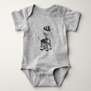 Mein Baby Zebra Strampler