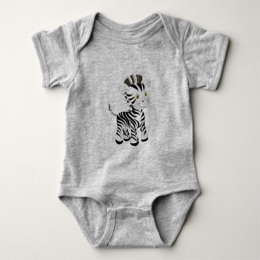 Mein Baby Zebra Strampler (Vorderseite)