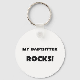MEIN Babysitter-ROCKS! Schlüsselanhänger