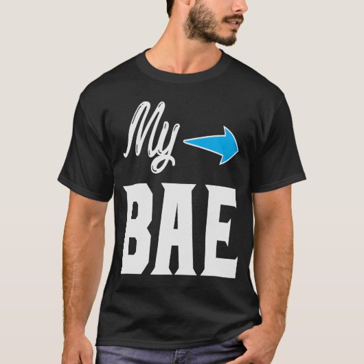 Mein Bae-Valentinstag T-Shirt (Vorderseite)