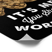 Mein Ball Python ist harmlos. Ich sollte dir etwas Poster (Ecke)