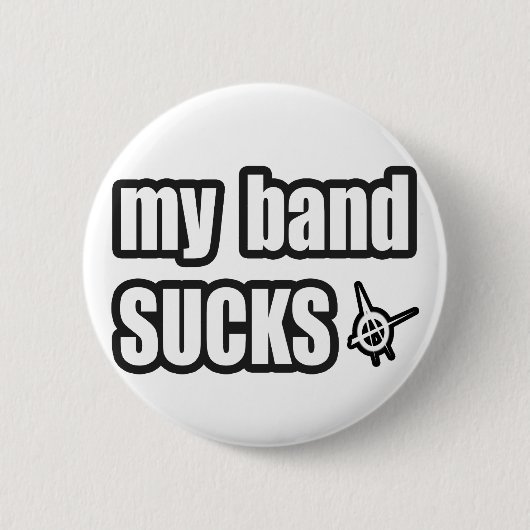 mein Band IST ZUM KOTZEN Button (Vorderseite)
