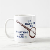 Mein Banjo spielen Kaffeetasse (Links)