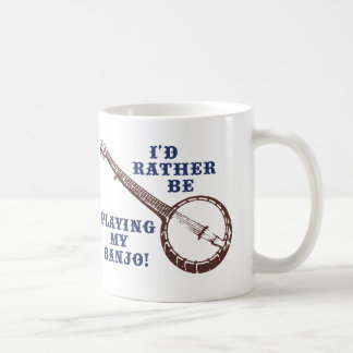 Mein Banjo spielen Kaffeetasse
