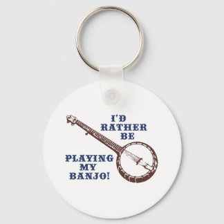 Mein Banjo spielen Schlüsselanhänger