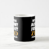 Mein Bankkonto hat gerade den Null-Vater-Lebenszyk Kaffeetasse (Mittel)