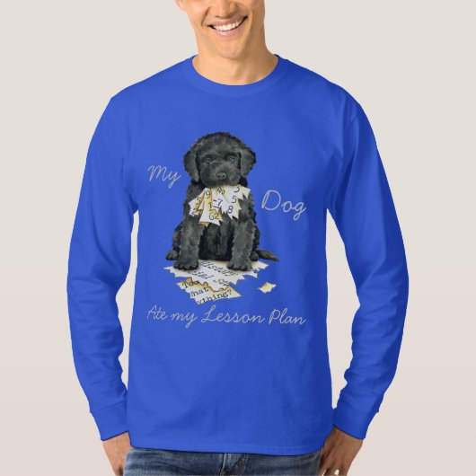 Mein Barbet Ate My Lessingplan T-Shirt (Vorderseite)