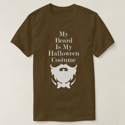 Mein Bart ist mein Halloween-Kostüm Essential TShi T-Shirt (Design vorne)
