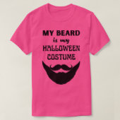 Mein Bart ist mein Halloweenkostüm 46 T-Shirt (Design vorne)