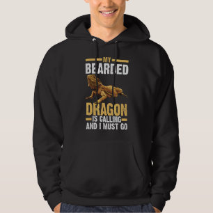 Mein bärtiger Drache ruft Reptilien Hoodie