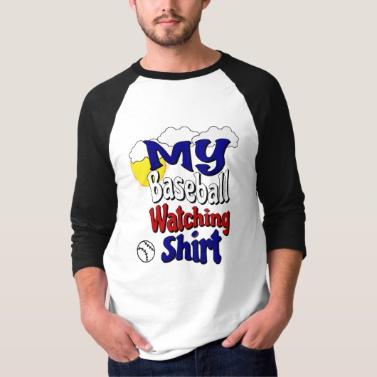 Mein Baseball-Shirt T-Shirt (Vorderseite)