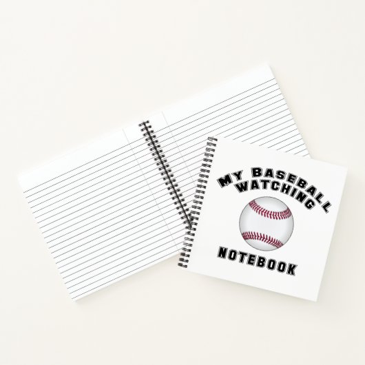 Mein Baseball-Watching Notizblock (Innenseite)