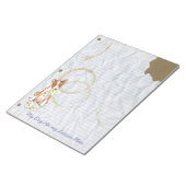 Mein Basenji Ate mein Lektionsplan Notizblock (angewinkelt)