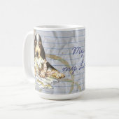 Mein Basset Ate my Lessingplan Kaffeetasse (Vorderseite Links)