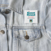 Mein Basset Hound ist alles das! Button (Beispiel)