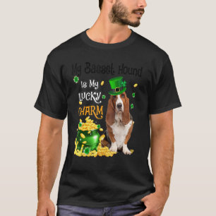 Mein Basset Hound ist mein glücklicher Niedlicher T-Shirt