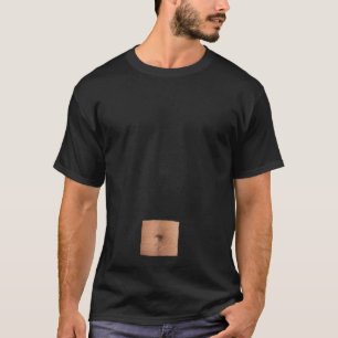 Mein Bauchnabel-T - Shirt (Quadrat)