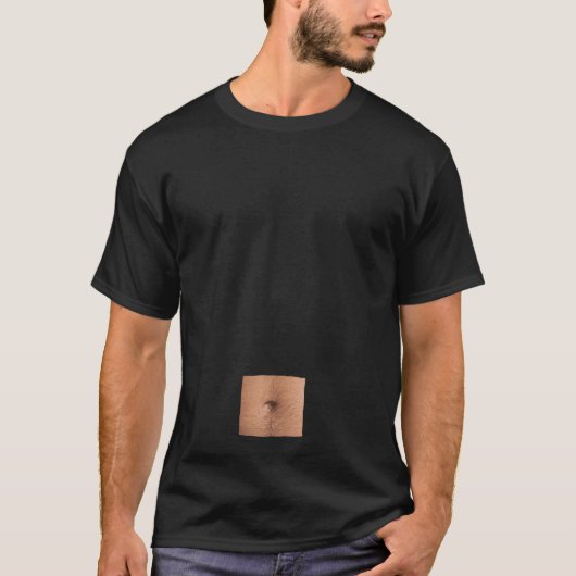 Mein Bauchnabel-T - Shirt (Quadrat) (Vorderseite)