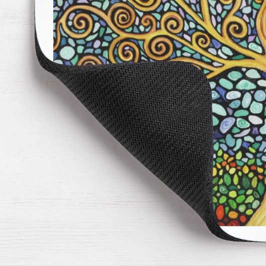 Mein Baum des Lebens Mousepad (Ecke)