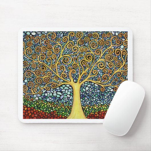 Mein Baum des Lebens Mousepad (Mit Mouse)