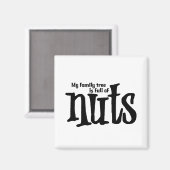 mein Baum voller Nüsse Magnet (Vorderseite/Rückseite)