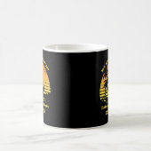 Mein Beach Partner Sunset Palm Labrador Retriever Kaffeetasse (Mittel)