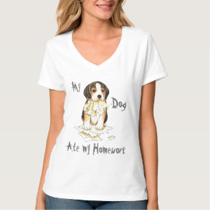 Mein Beagle aß meine Hausaufgaben T-Shirt