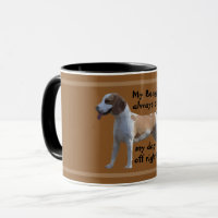 Mein Beagle startet immer meinen Tag in der rechte