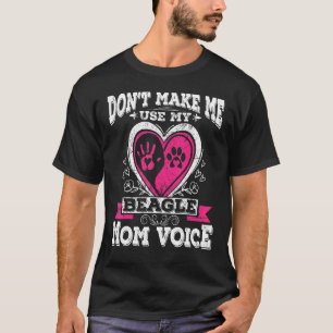 Mein Beagle Weihnachten Weihnachten für Frauen Mam T-Shirt