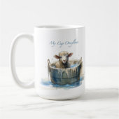 Mein Becher fließt über - Psalm 23 Kaffeetasse (Links)