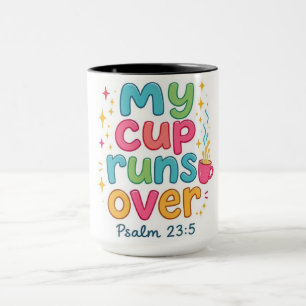 Mein Becher Überlaufende Süße Kombi-Tasse Tasse