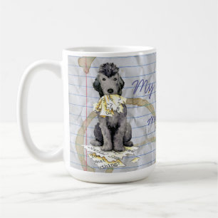 Mein Bedlington Ate My Lesson-Kaffee-Tasse Kaffeetasse