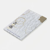 Mein Bedlington Ate My Lesson Plan Post-it Notes Klebezettel (angewinkelt)