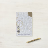 Mein Bedlington Ate My Lesson Plan Post-it Notes Post-it Klebezettel (Auf Schreibtisch)