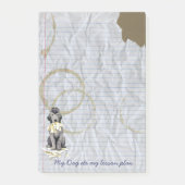 Mein Bedlington Ate My Lesson Plan Post-it Notes Post-it Klebezettel (Vorderseite)