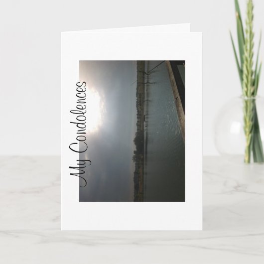 Mein Beileid Karte (Vorderseite)