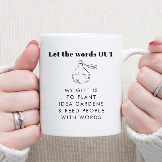 Mein Beitrag zur lebenslangen Motivierend Kaffee-T Kaffeetasse