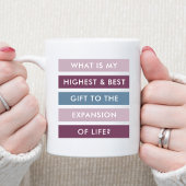 Mein Beitrag zur lebenslangen Motivierend Kaffee-T Kaffeetasse